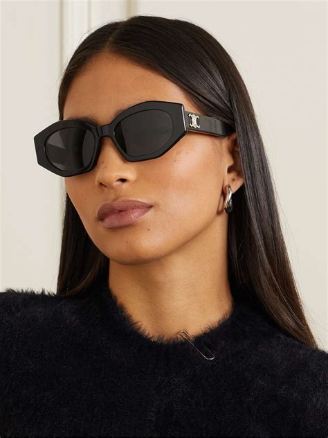 celine slim cat eye sunglasses|celine original sunglasses.